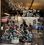 floriane-blot - Peintures sur vitrine fêtes de Noël